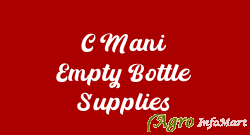 C Mani Empty Bottle Supplies bangalore india