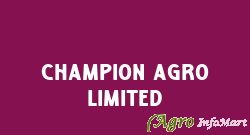 Champion Agro Limited rajkot india