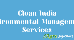 Clean India Environmental Management Services surat india