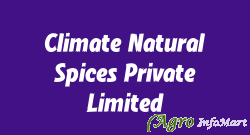 Climate Natural Spices Private Limited