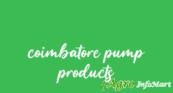 coimbatore pump products