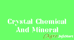 Crystal Chemical And Mineral ahmedabad india