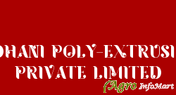DUDHANI POLY-EXTRUSIONS PRIVATE LIMITED hyderabad india