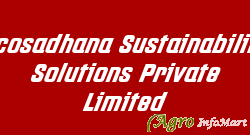 Ecosadhana Sustainability Solutions Private Limited