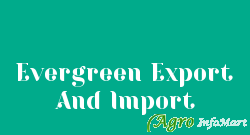 Evergreen Export And Import hyderabad india