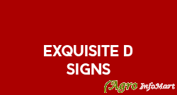 Exquisite D Signs