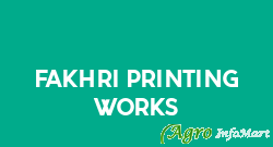 Fakhri Printing Works mumbai india