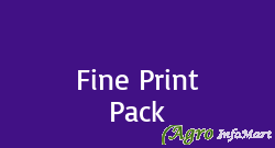 Fine Print Pack mumbai india