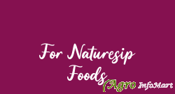 For Naturesip Foods