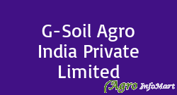 G-Soil Agro India Private Limited sangli india