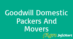 Goodwill Domestic Packers And Movers bangalore india