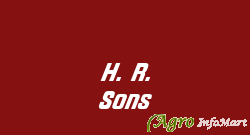 H. R. Sons
