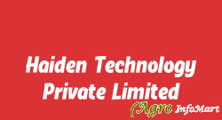 Haiden Technology Private Limited delhi india