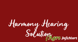 Harmony Hearing Solution chennai india