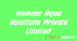 Hemant Aqua Solutions Private Limited