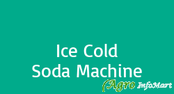 Ice Cold Soda Machine