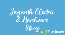 Jayanth Electric & Hardware Stores bangalore india