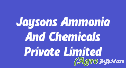 Jaysons Ammonia And Chemicals Private Limited mumbai india