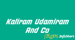 Kaliram Udamiram And Co
