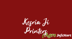 Kesria Ji Printers
