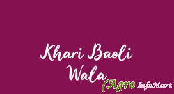 Khari Baoli Wala