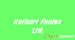 Kothari Fnalex Ltd.