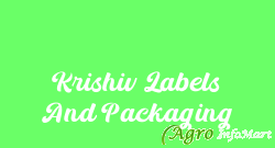 Krishiv Labels And Packaging