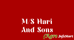 M/S Hari And Sons aligarh india