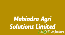 Mahindra Agri Solutions Limited lucknow india