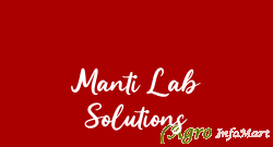 Manti Lab Solutions panchkula india