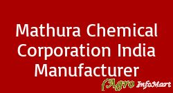 Mathura Chemical Corporation India Manufacturer