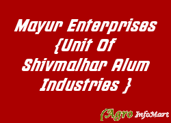Mayur Enterprises {Unit Of Shivmalhar Alum Industries } pune india