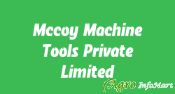 Mccoy Machine Tools Private Limited mumbai india