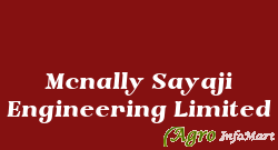 Mcnally Sayaji Engineering Limited vadodara india