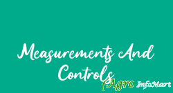 Measurements And Controls
