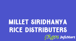 Millet Siridhanya Rice Distributers