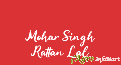 Mohar Singh Rattan Lal delhi india