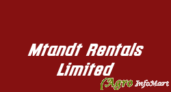 Mtandt Rentals Limited chennai india