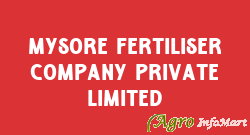 Mysore Fertiliser Company Private Limited bangalore india