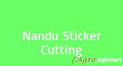 Nandu Sticker Cutting