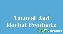 Natural And Herbal Products