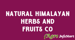 Natural Himalayan Herbs And Fruits Co