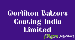 Oerlikon Balzers Coating India Limited
