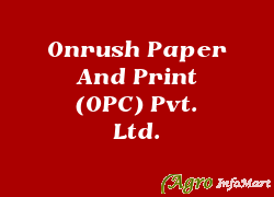 Onrush Paper And Print (OPC) Pvt. Ltd.