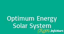 Optimum Energy Solar System chennai india