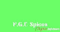 P.G.U Spices mumbai india