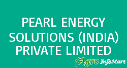 PEARL ENERGY SOLUTIONS (INDIA) PRIVATE LIMITED