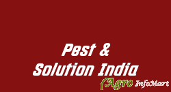 Pest & Solution India