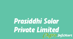 Prasiddhi Solar Private Limited bangalore india
