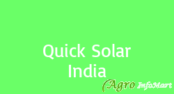 Quick Solar India coimbatore india